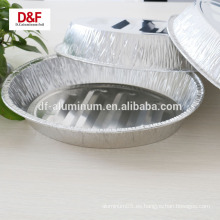 Papel de aluminio desechable que sirve bandejas para el embalaje de alimentos, la cacerola de pavo